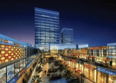 内部规划约2700㎡城市活力公园